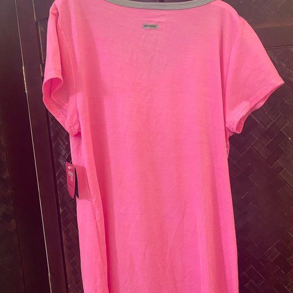 Pink Girl's Activewear Tee - Picture 3 of 5